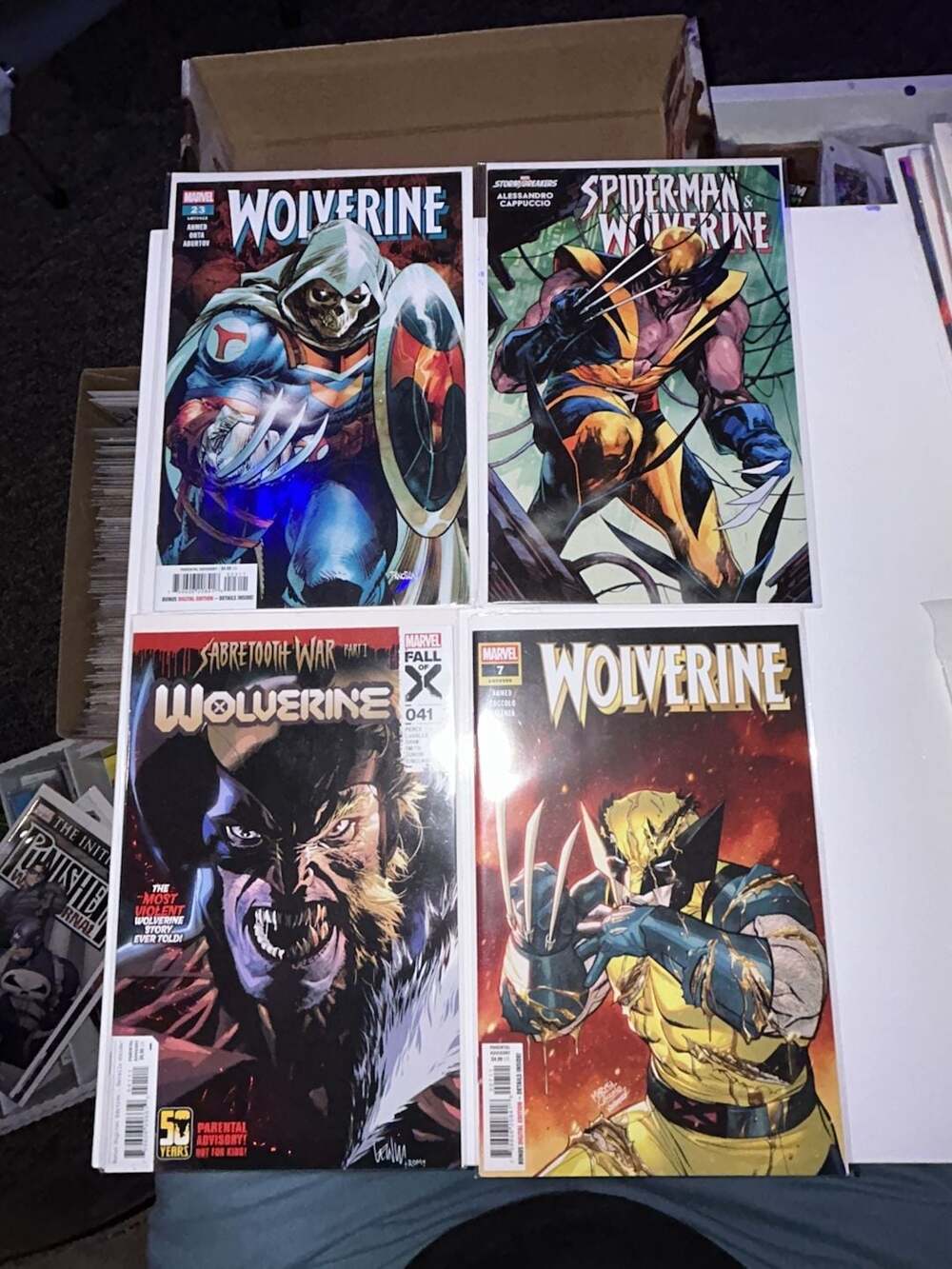 Marvel Comics Wolverine Comic Book Lot of 4 Issues